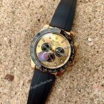 Swiss Quality Rolex Daytona Golden 43mm Watch with Citizen Movement